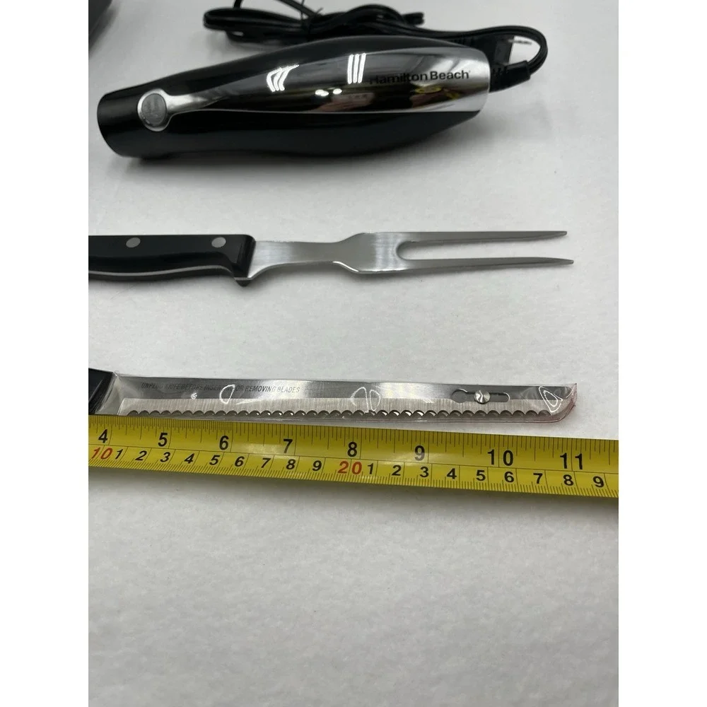 HAMILTON‎ BEACH Classic Chrome Electric Knife & Fork 74275